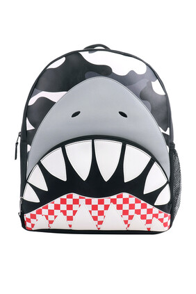 Kids Shark Camo Backpack